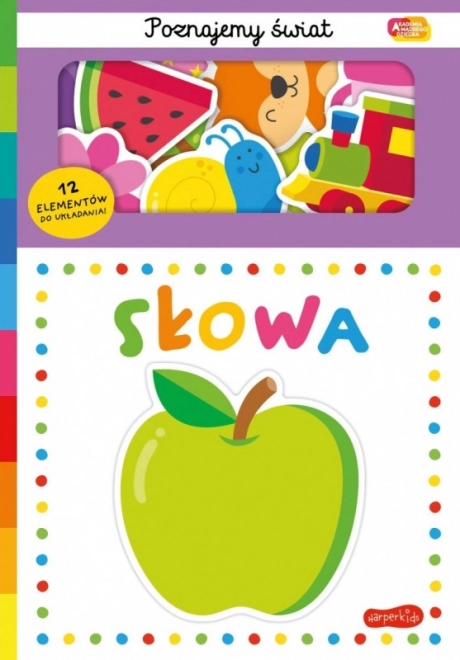 Livre interactif Słowa – série Akademia Mądrego Dziecka : Découvrons le monde