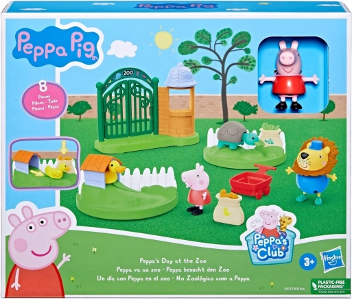 Play-Doh Peppa Pig : Journée au zoo – set de jeu