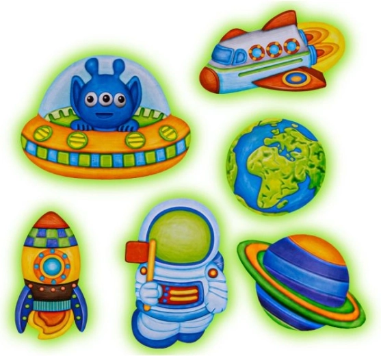 Des motifs spatiaux qui amusent les enfants