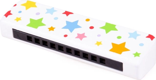 Harmonica en bois avec étoiles BIGJIGS TOYS