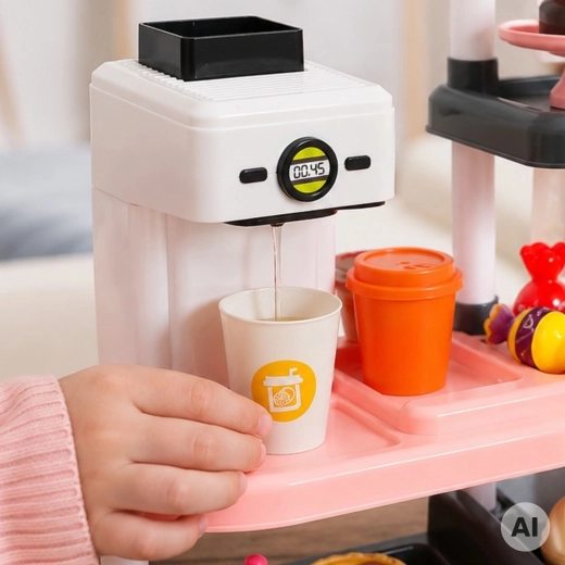 Machine à café pour jouer au barista