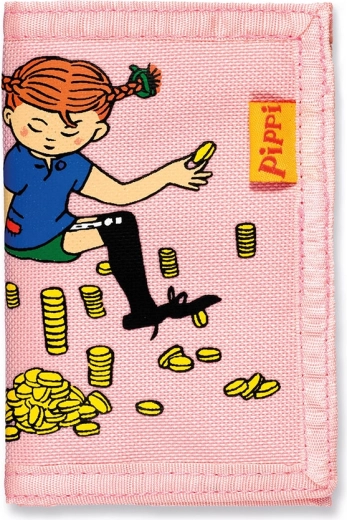 Portefeuille enfant rose Pippi