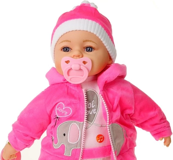 Tétine et tenue adorable incluses