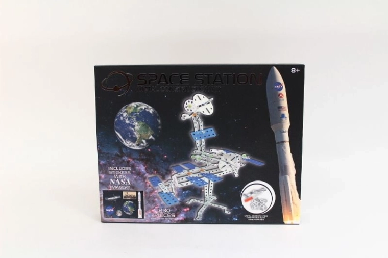 Station spatiale NASA en métal – kit de construction 230 pièces