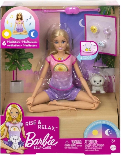 Poupée Barbie Wellness de méditation avec sons