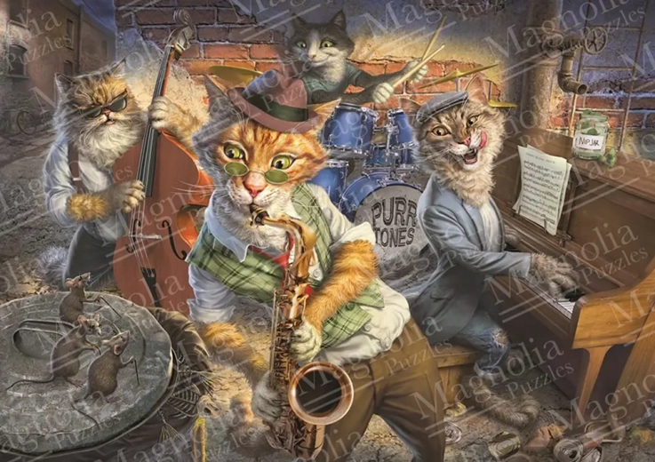 Puzzle Magnolia Fans en danger 1000 pièces