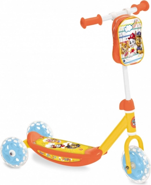Trottinette tricycle PAW PATROL avec sac avant