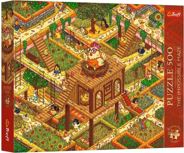 Puzzle Premium Plus 500 pièces – Poussins rigolos