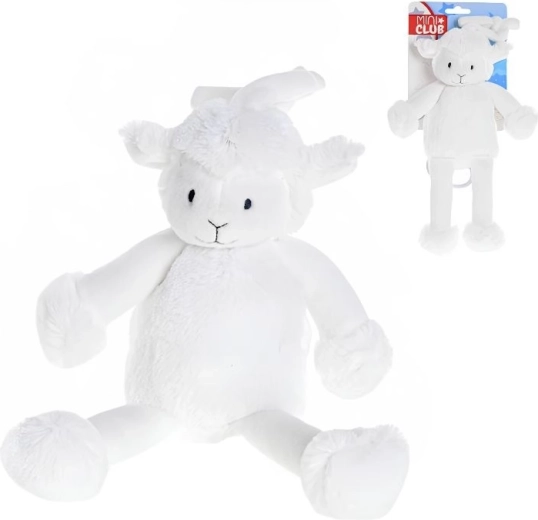 Mouton en peluche avec mécanisme musical à remontoir MINI CLUB