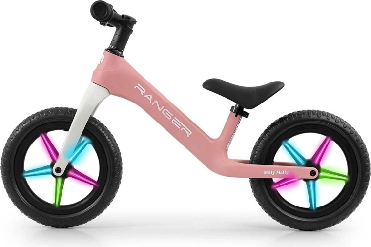 Rayons LED des jantes et poignées sécurisées