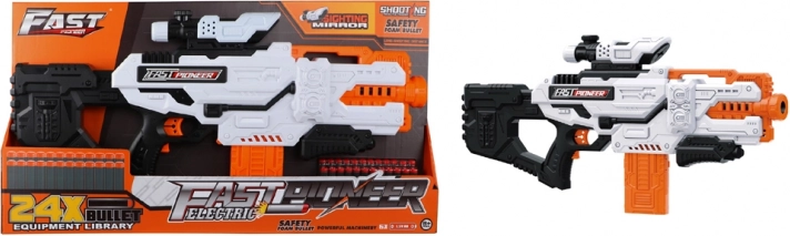 Pistolet à munitions en mousse Fast Pioneer