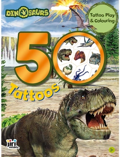 Set de tatouages Dinosaures