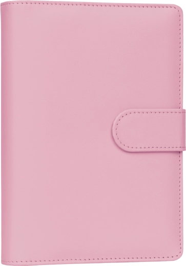 Agenda hebdomadaire NOTIQUE 2027 à anneaux, pages interchangeables – blush pink, 12,5 × 19 cm