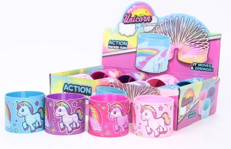 Ressort avec motif licorne