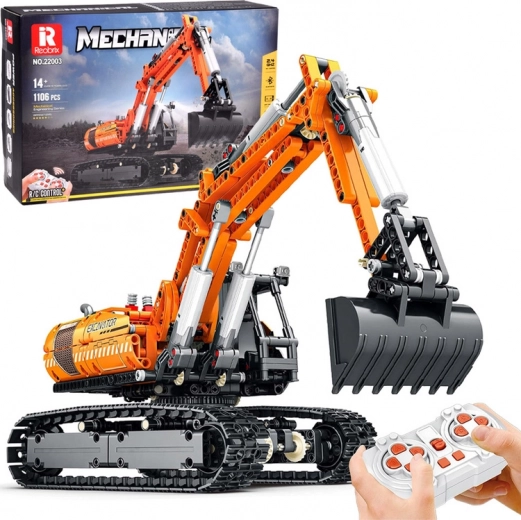 Jeu de construction pelle sur chenilles télécommandée 1106 pièces