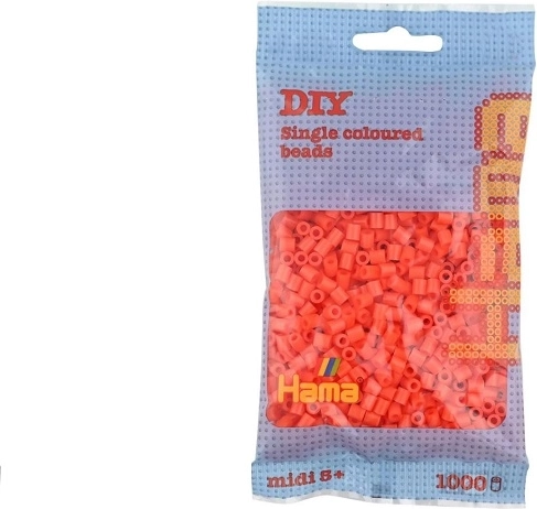 Perles à repasser Hama Midi orange 1000 pcs