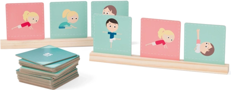 Présentation claire des cartes pour un jeu facile