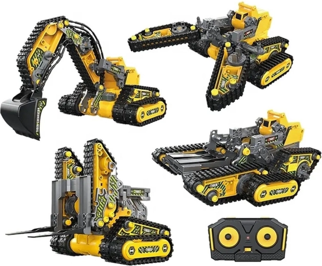 4-en-1 : quatre machines, un seul kit