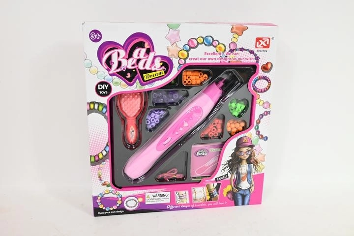 Kit de décoration des cheveux avec perles