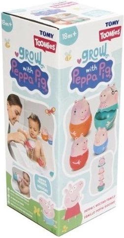 Tomy matriochka Peppa Pig – la famille de Peppa pour le bain