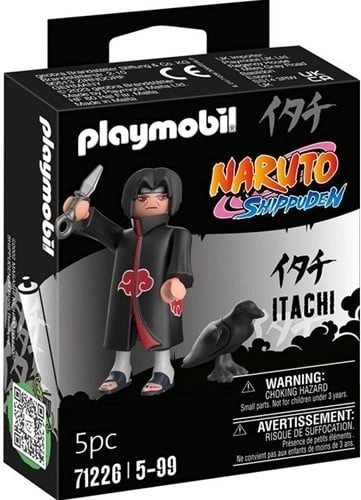 Playmobil Naruto Itachi Akatsuki - 1 pièce