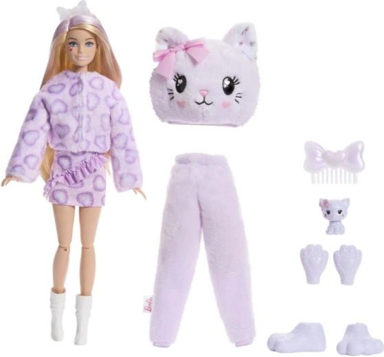 Costume en peluche de chaton 2 en 1