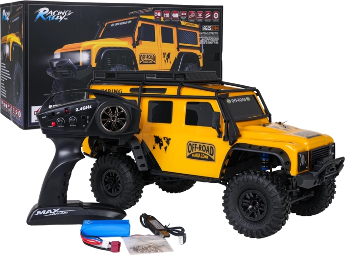 Voiture RC tout-terrain Climbing beast 4x4 1:10 sable
