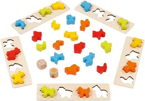 Jeu de tri avec dés Animaux