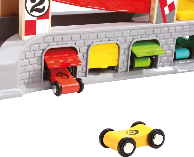 Garages et stands pour un jeu réaliste