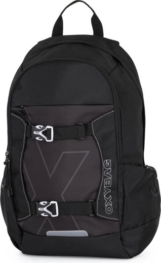 Sac à dos étudiant OXY Zero noir/blanc