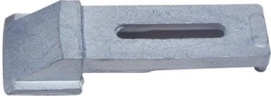 Pêne de porte gauche en métal, 3 pcs