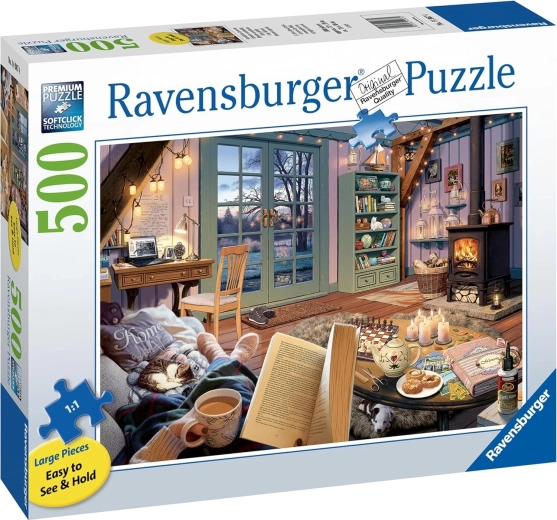 Puzzle Ravensburger Refuge douillet XXL 500 pièces