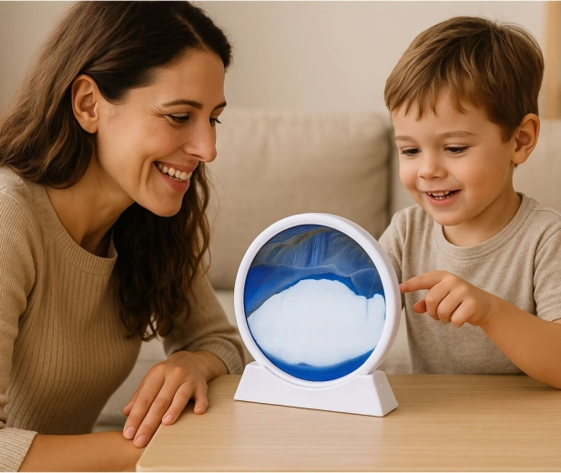 Cadre rotatif 360° et support stable