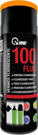 Peinture acrylique fluorescente en spray orange 400 ml