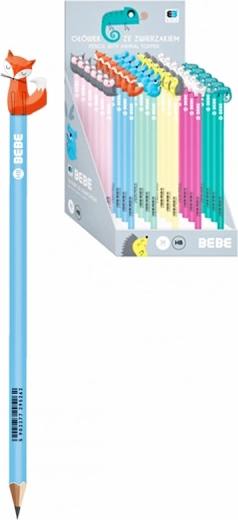 crayon avec petit animal