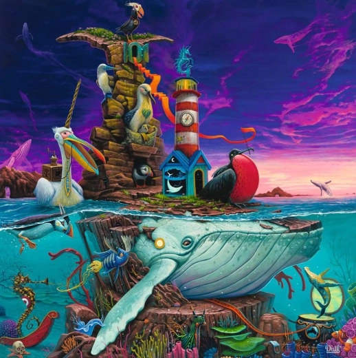 Puzzle carré Ravensburger Archipel 500 pièces