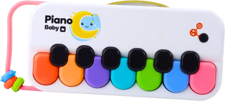 Apprentissage ludique avec 8 touches colorées