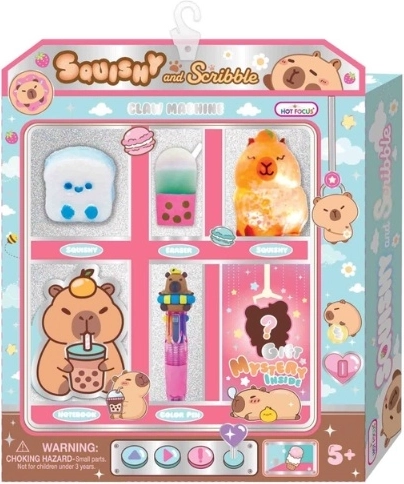 Hot Focus accessoires avec capybara squishy