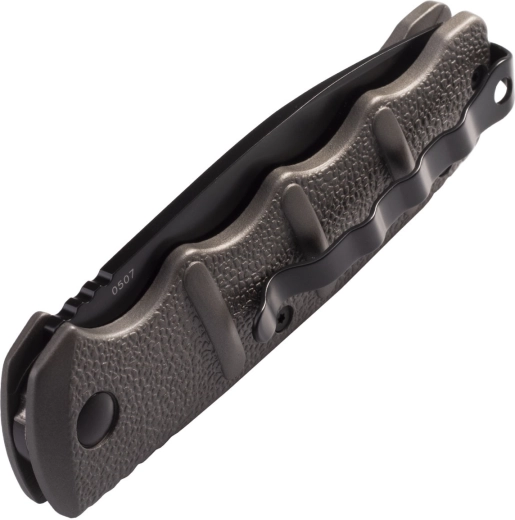 Poignée ergonomique en aluminium avec clip