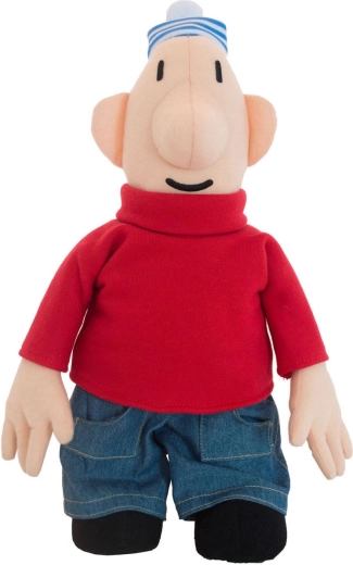 Peluche Mat (Pat et Mat) 35 cm - 1 pièce