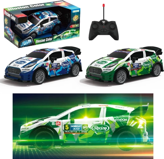 Voiture de course télécommandée 1:18 avec lumières