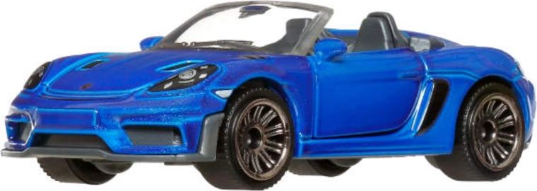 Matchbox Moving Parts Porsche 718 Spyder RS modèle 2024 grenat