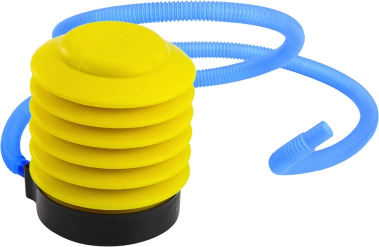 Gonflage facile grâce à la pompe à pied