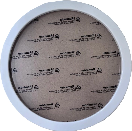 Cadre avec support pour une exposition immédiate