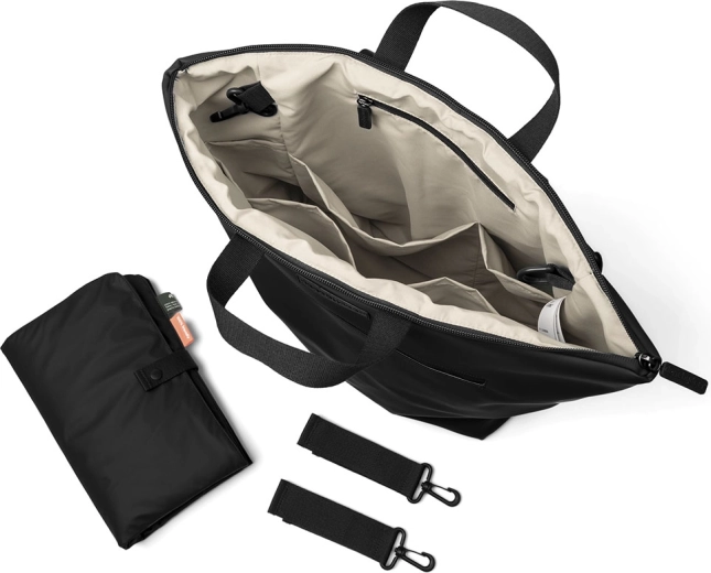 Sac à langer à dos Done by Deer noir