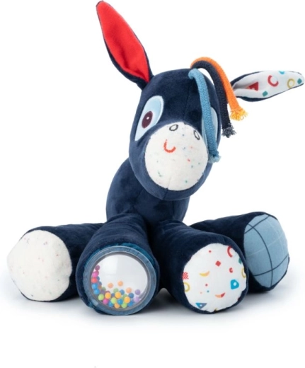 Jouet en peluche sonore âne Ignác de Lilliputiens