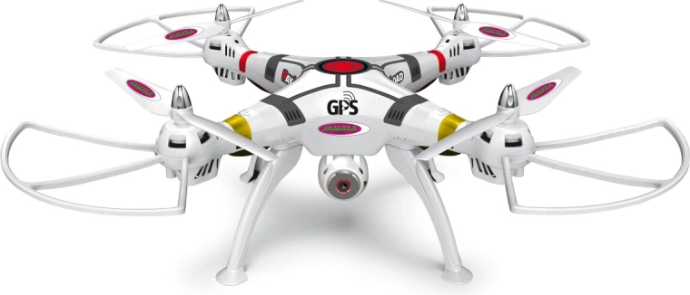 Vol stable grâce au maintien de l altitude et au gyroscope 6 axes
