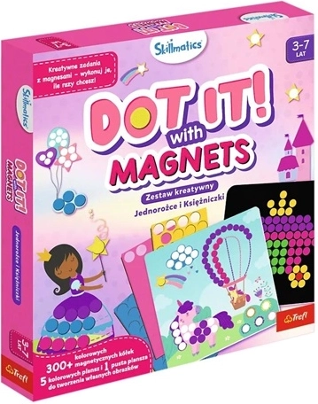 Trefl Skillmatics Dot It! avec aimants licornes et princesses