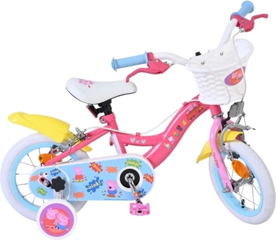 Vélo enfant Peppa Pig 12" avec petites roues