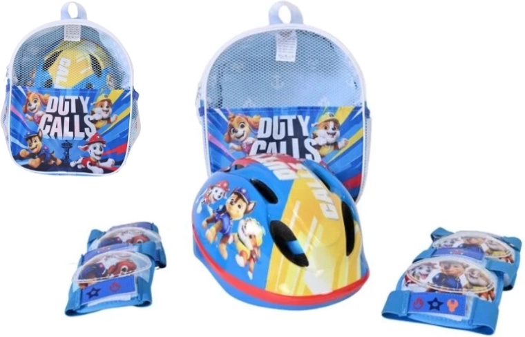 Set enfant casque et protections Pat’ Patrouille